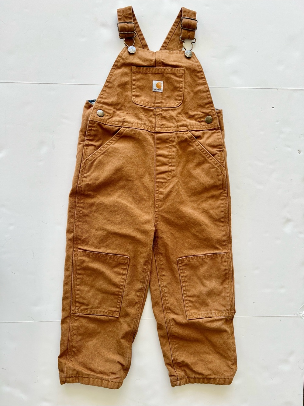 Carhartt Kids 2019 Tan Overalls